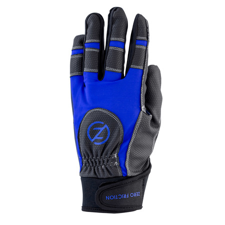 ZERO FRICTION Performance Universal-Fit Work Glove, Blue WG15011